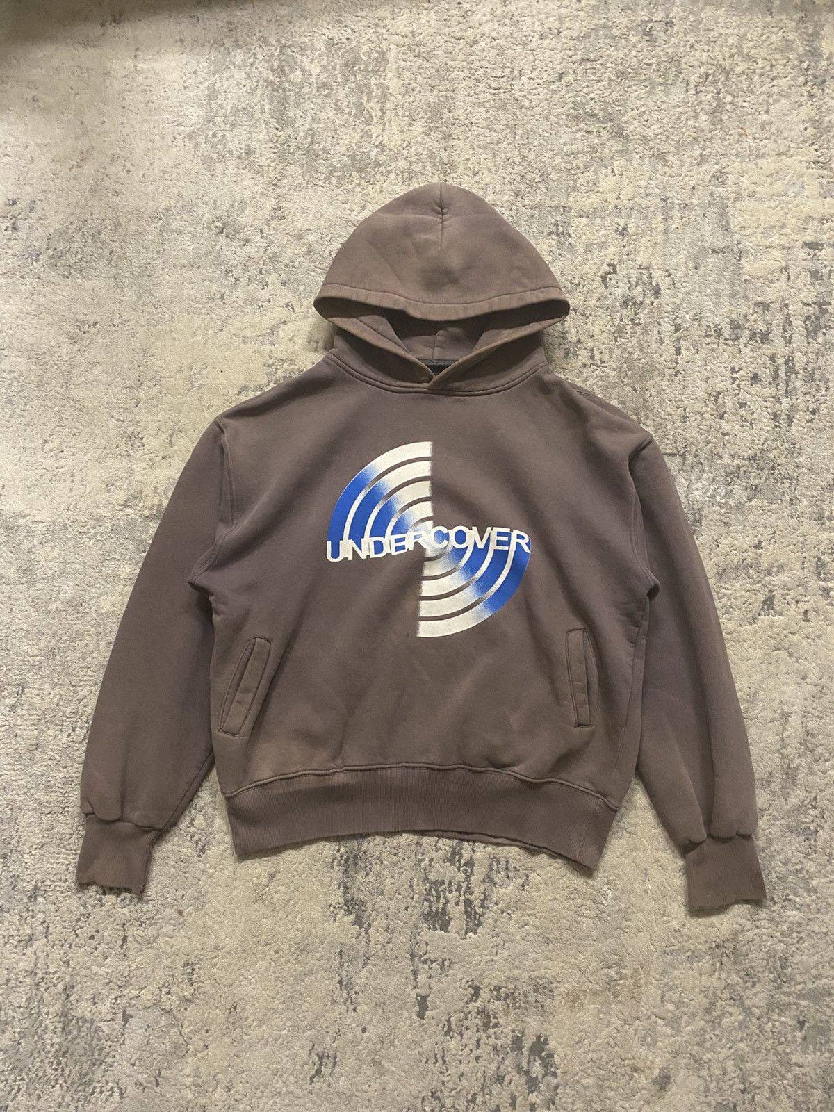 Undercover AW02 Small Parts Spiral Logo Hoodie Size US XL / EU 56 / 4 - 1 Thumbnail