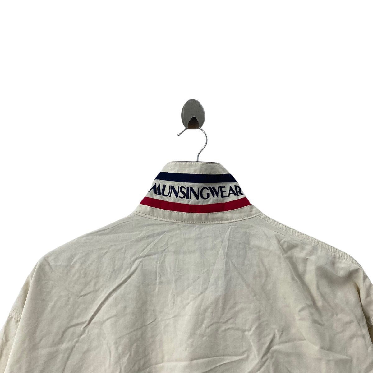 Grand Slam × Vintage Vintage GRANDSLAM MUNSINGWEAR Sportswear Cream Bomber Jacket Size US L / EU 52-54 / 3 - 5 Thumbnail