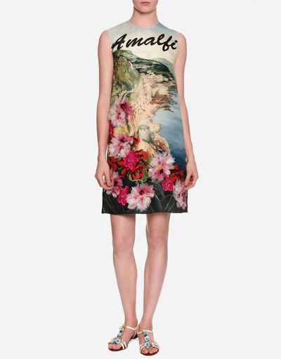 Dolce & Gabbana o1y0825 Mini Dress in Multicolor Size XS / US 0-2 / IT 36-38 - 2 Thumbnail