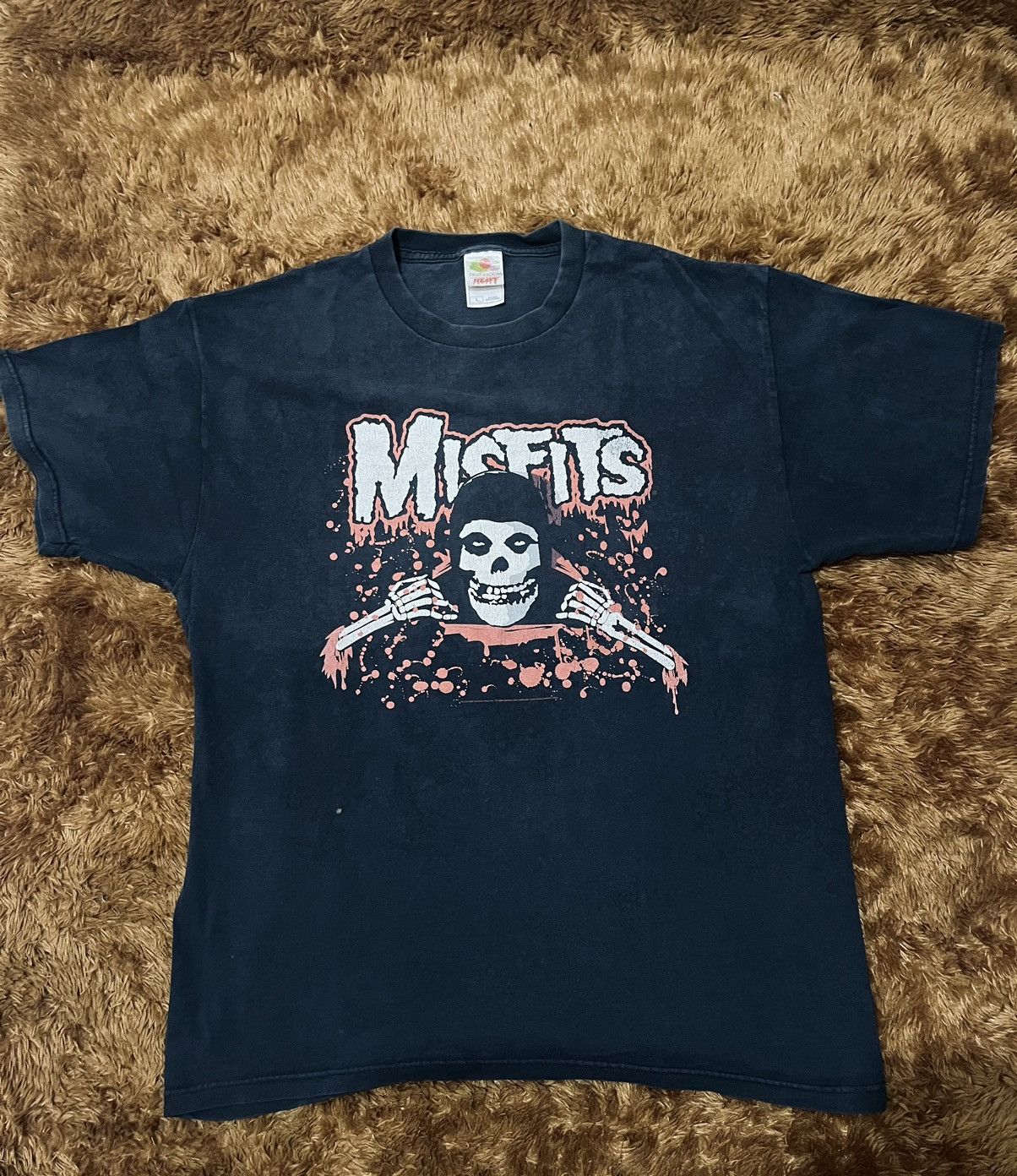 Band Tees Misfits Tag by FOTL Vintage ©️ 2007 Size US L / EU 52-54 / 3 - 1 Thumbnail