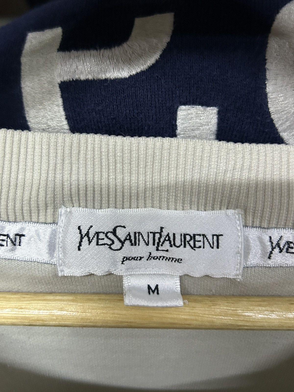 Yves Saint Laurent Vintage Yves Saint Laurent YSL big logo embroidery Size US M / EU 48-50 / 2 - 5 Thumbnail
