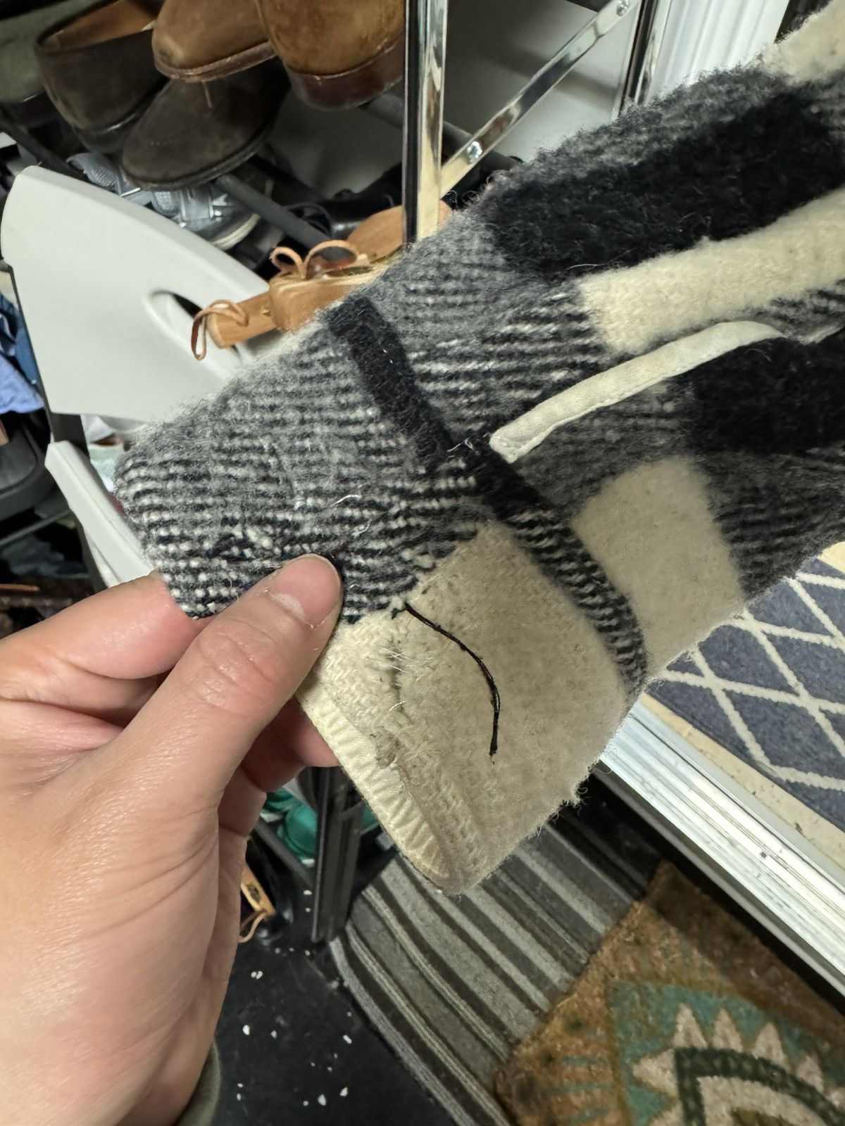 Off-White OFF WHITE FW16 Patchwork Wool Flannel Size US M / EU 48-50 / 2 - 6 Thumbnail