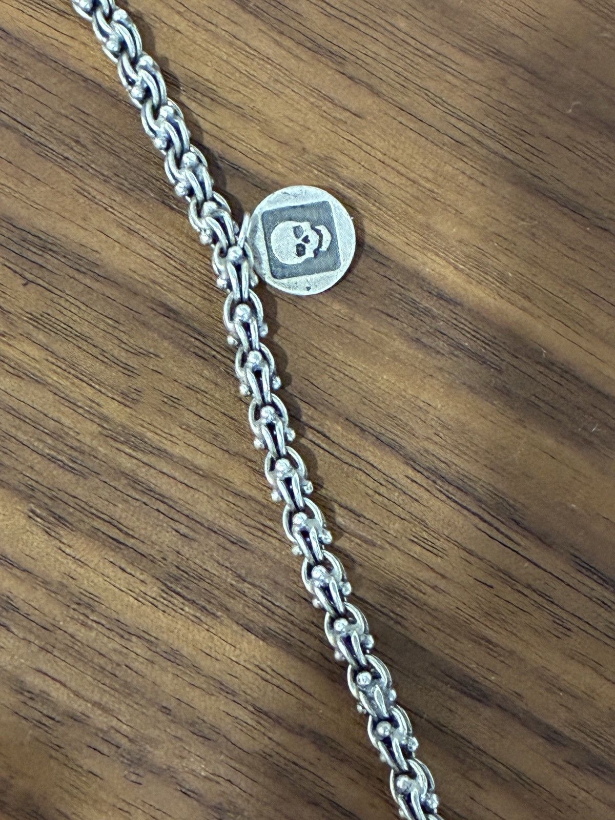 John Varvatos Sterling Silver Floral Pendant Necklace. Size ONE SIZE - 6 Thumbnail