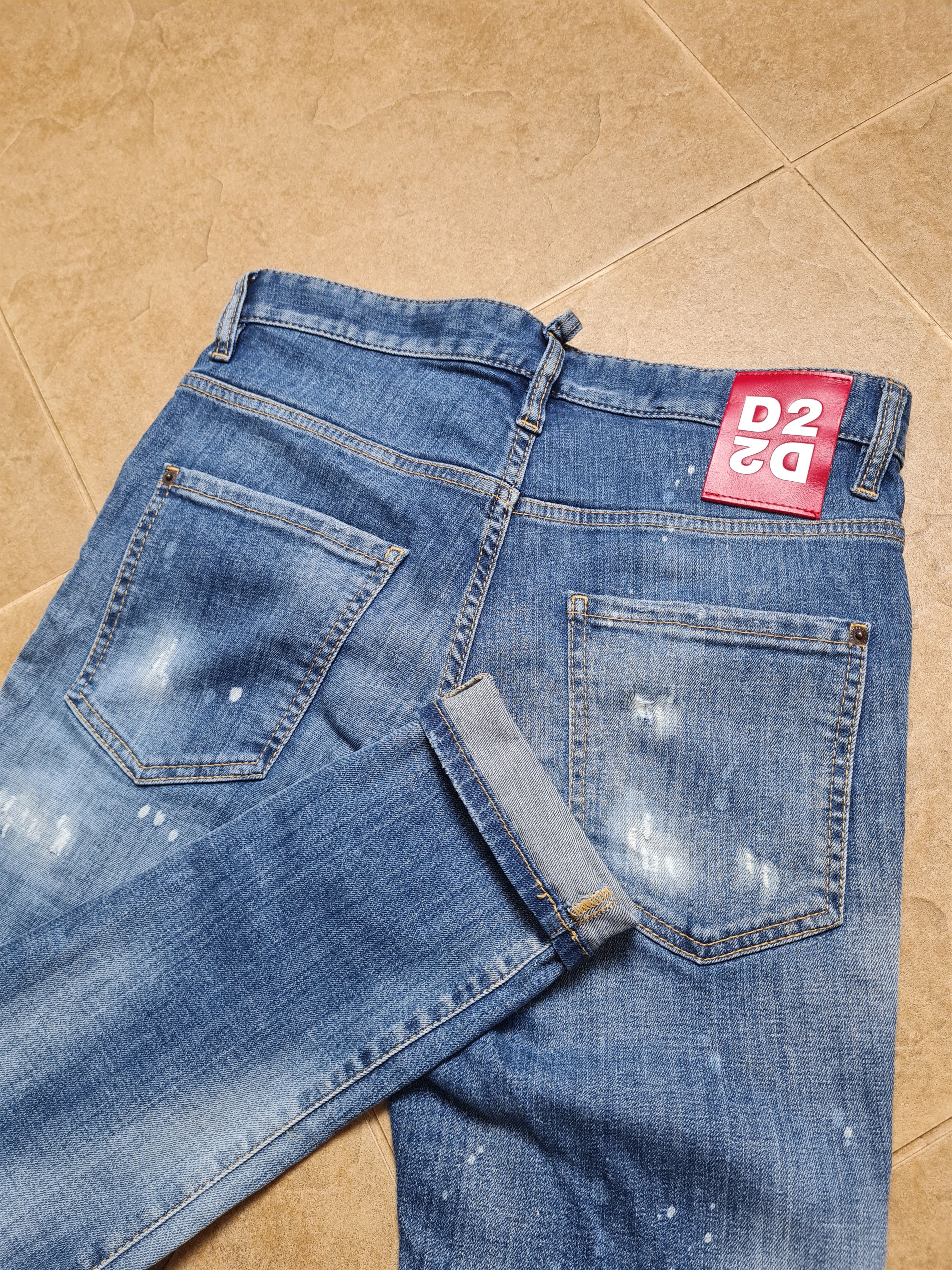 Dsquared2 Denim DSQUARED2 Jeans Skater Damaged Denim Pants sz 46 Size US 30 / EU 46 - 14 Thumbnail