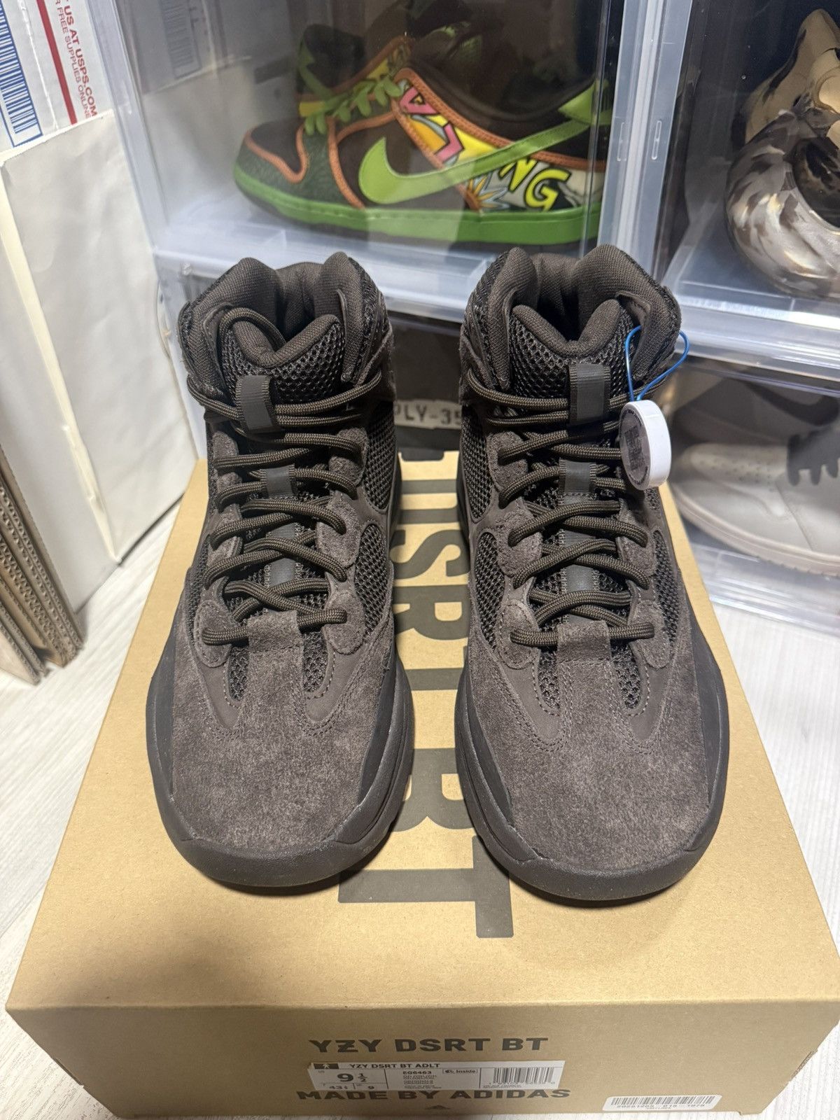 Adidas × Kanye West Adidas Yeezy Desert Boot Oil Size US 9.5 / EU 42-43 - 4 Thumbnail