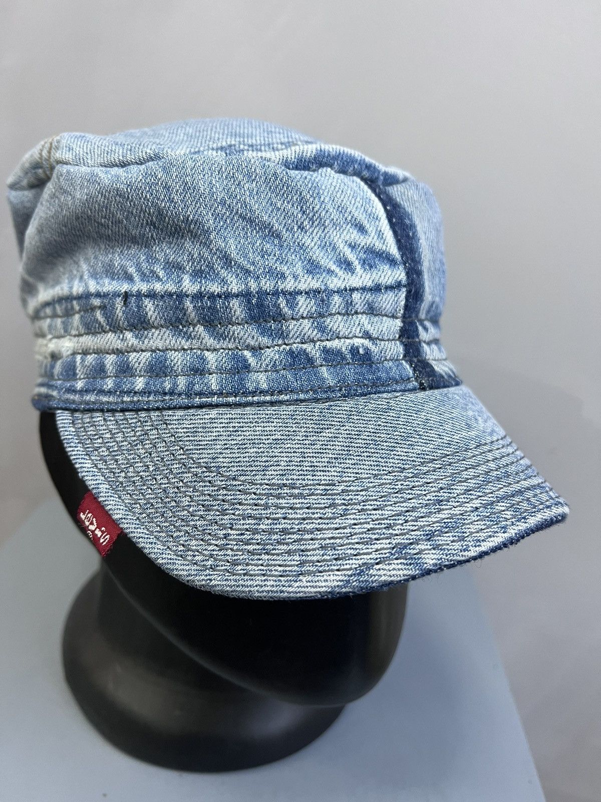Kapital × Levi's DISTRESSED PATCHWORK REWOKED JAPANESE style CAP Size ONE SIZE - 2 Thumbnail