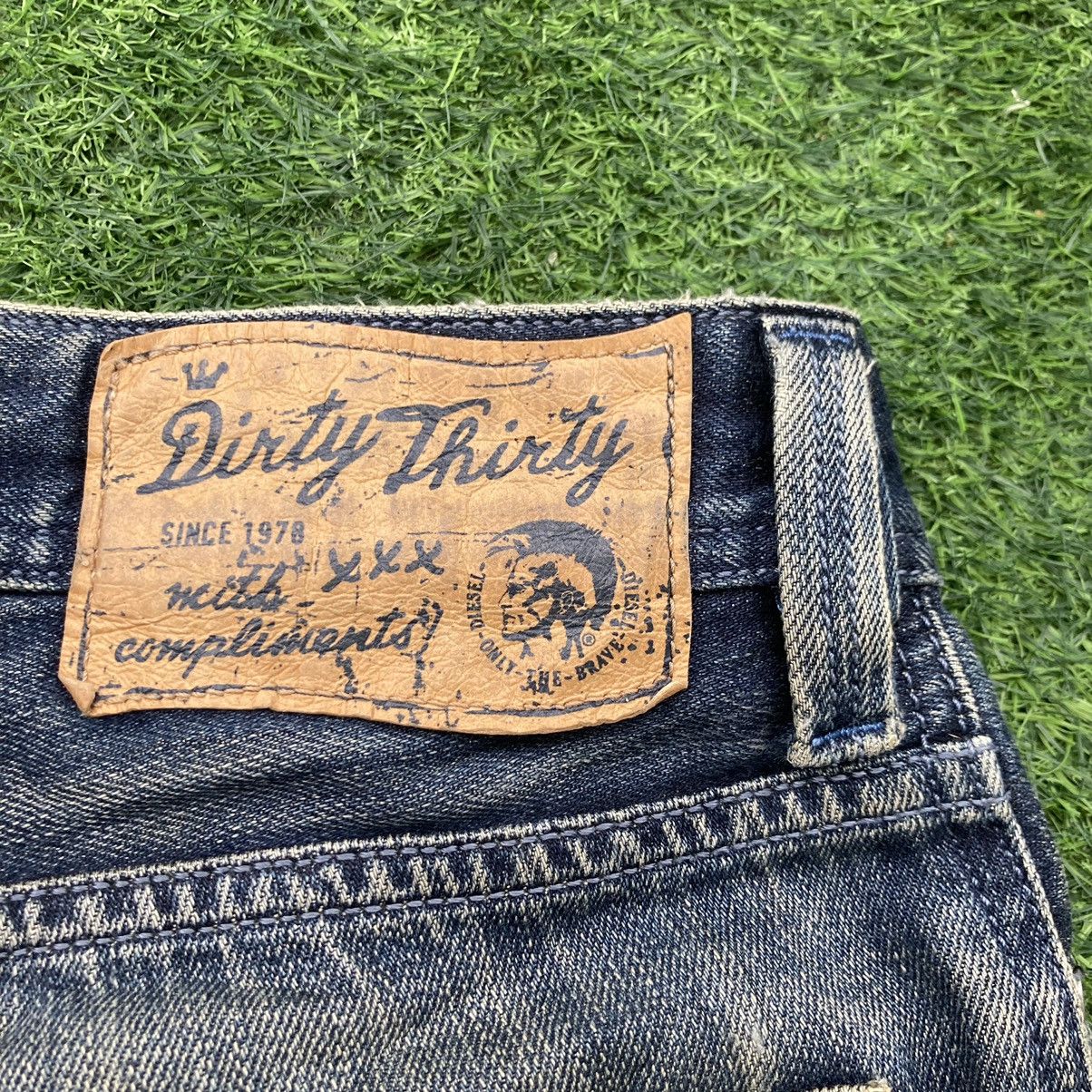 Diesel DIRTY THIRTY DIESEL HEAVEN DISTRESSED STYLE JEANS Size US 30 / EU 46 - 9 Thumbnail