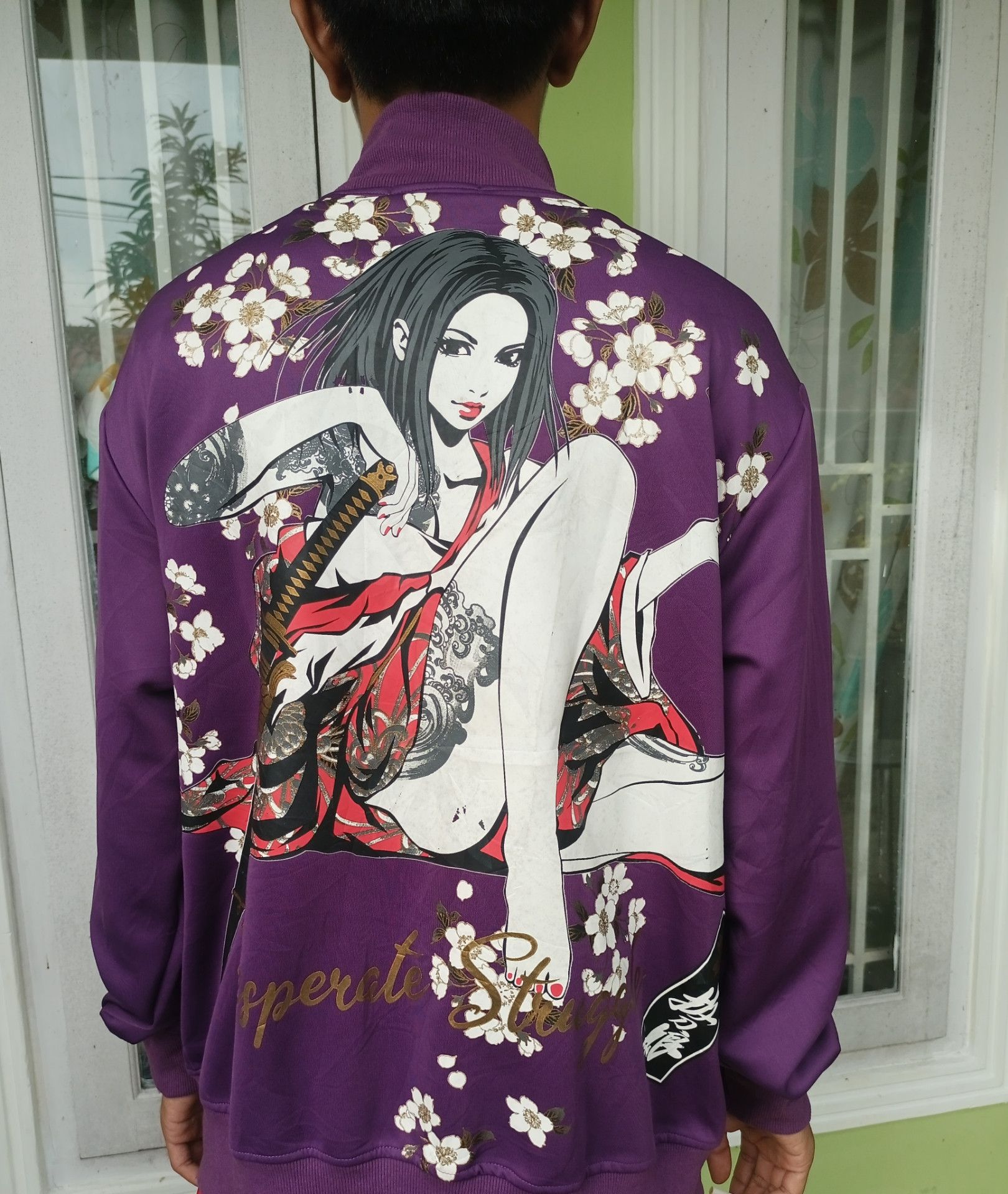 Japanese Brand DIVINE RETRIBUTION Desperate Struggle Battou Musume Girl Size US XL / EU 56 / 4 - 1 Thumbnail
