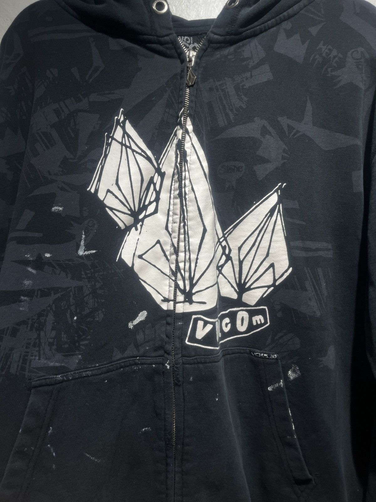 Volcom Vintage Y2k Volcom Skate hoodie Size US XL / EU 56 / 4 - 4 Thumbnail