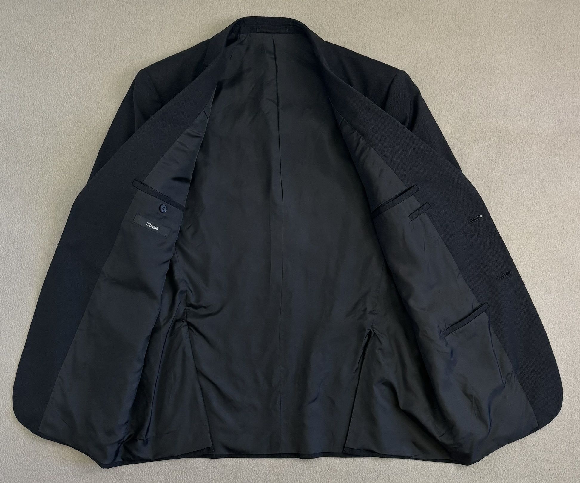 Z Zegna Z Zegna Black Blazers Wool, Silk size 54R Size 54R - 9 Thumbnail