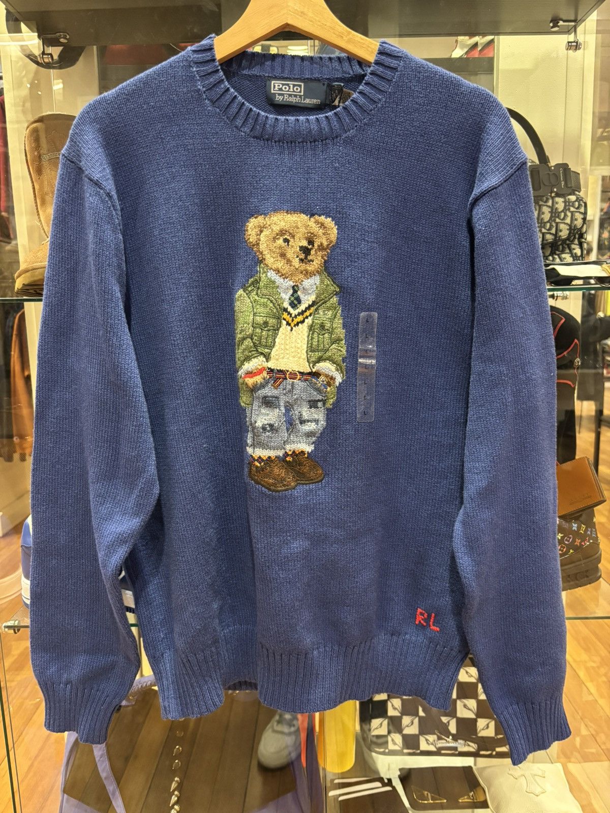 Polo Ralph Lauren Polo Ralph Lauren Polo Bear Sweater Size US L / EU 52-54 / 3 - 1 Thumbnail
