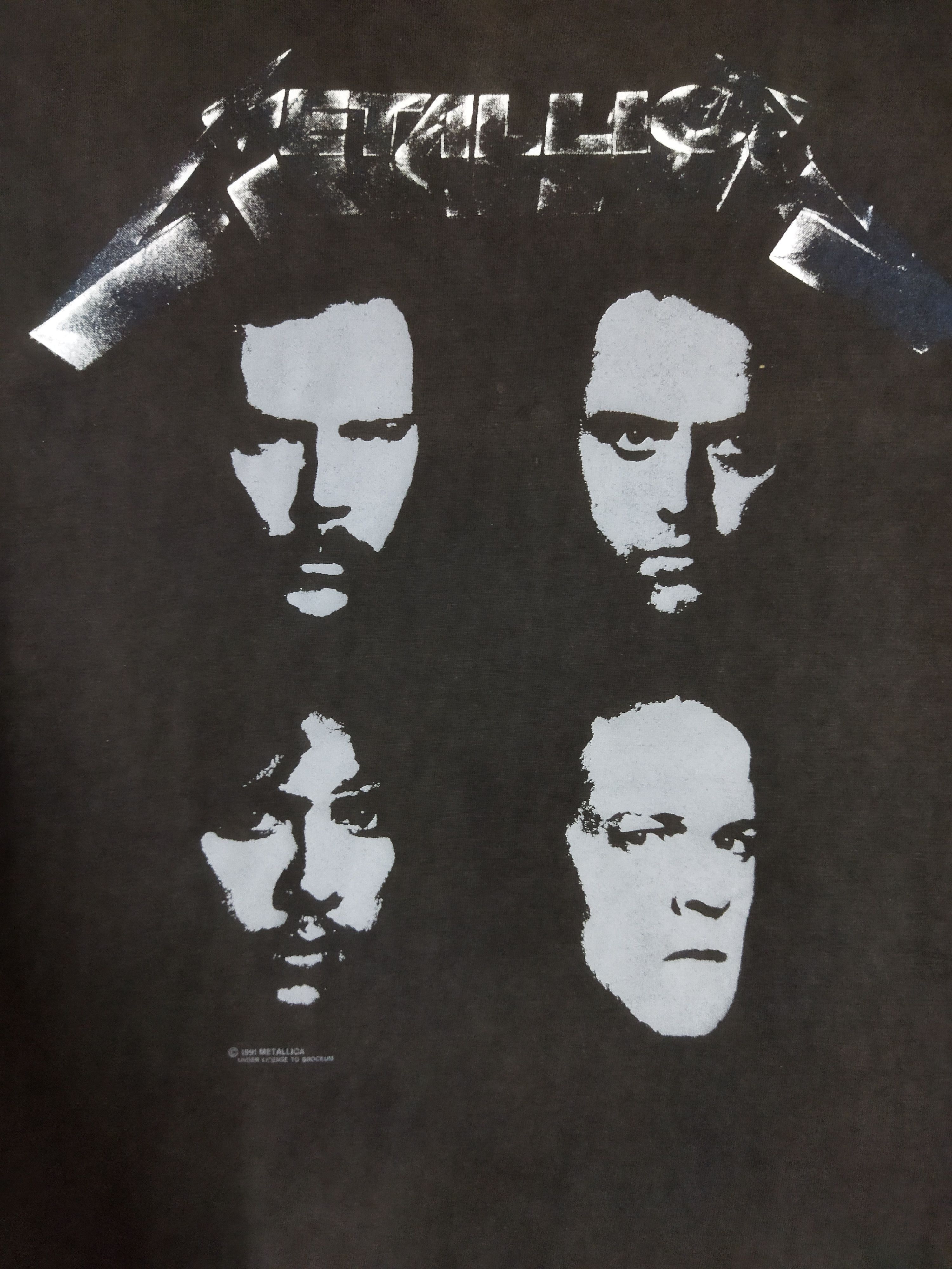Band Tees Vintage 1993 Metallica Tour Tee Size US L / EU 52-54 / 3 - 3 Thumbnail