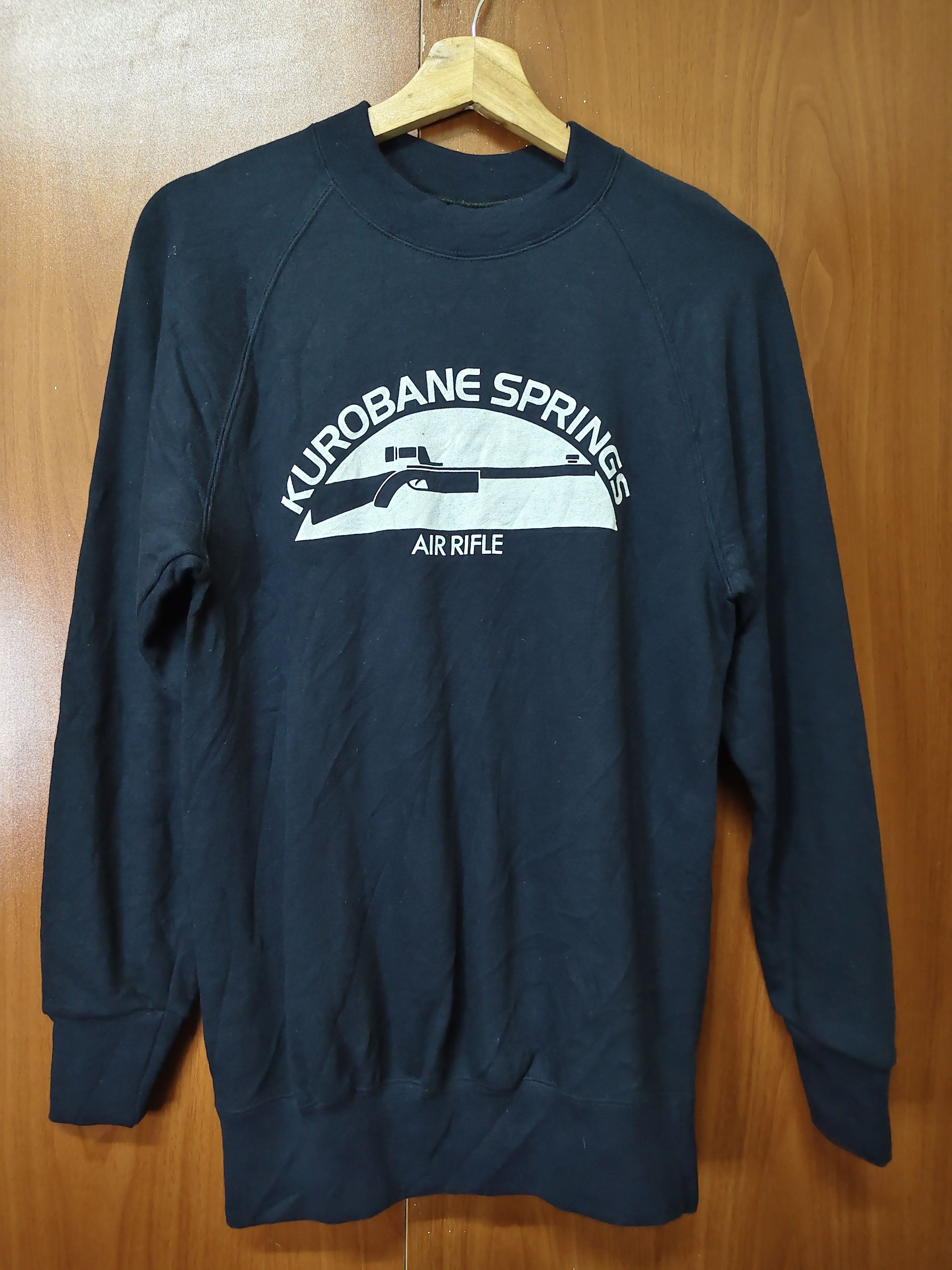 Other Vtg Japan Kurobane Springs Air Rifle Sweatshirt Army Sniper Size US XS / EU 42 / 0 - 1 Thumbnail