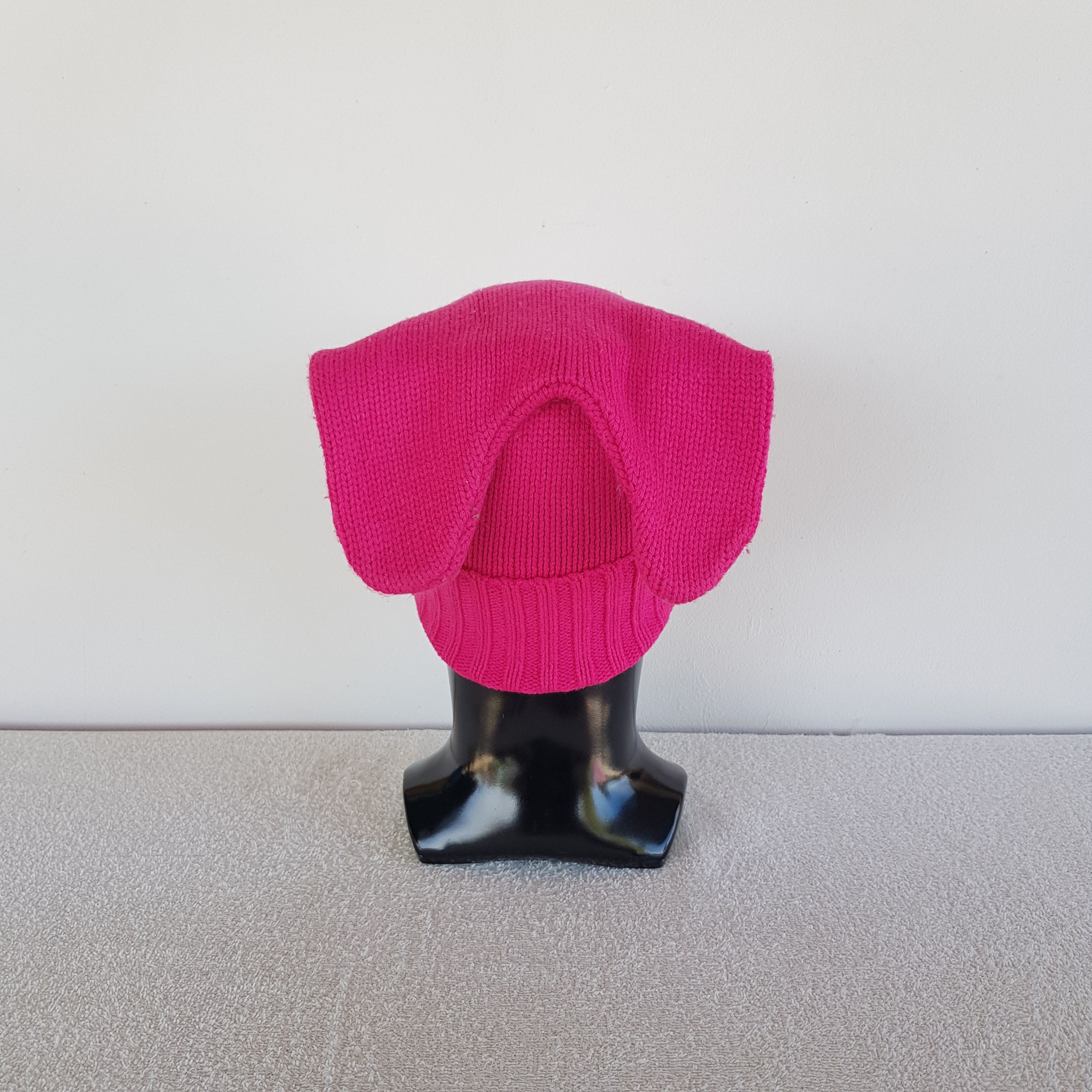Japanese Brand × Other × Playboy Vintage Playboy Horn Beanie Cable Knit Snow Caps Ski Hats Size ONE SIZE - 4 Thumbnail