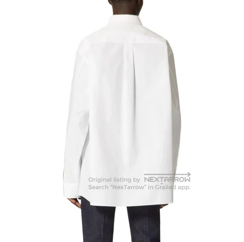 Valentino Valentino Solid color hidden button lapel long-sleeved shi Size US XL / EU 56 / 4 - 3 Thumbnail