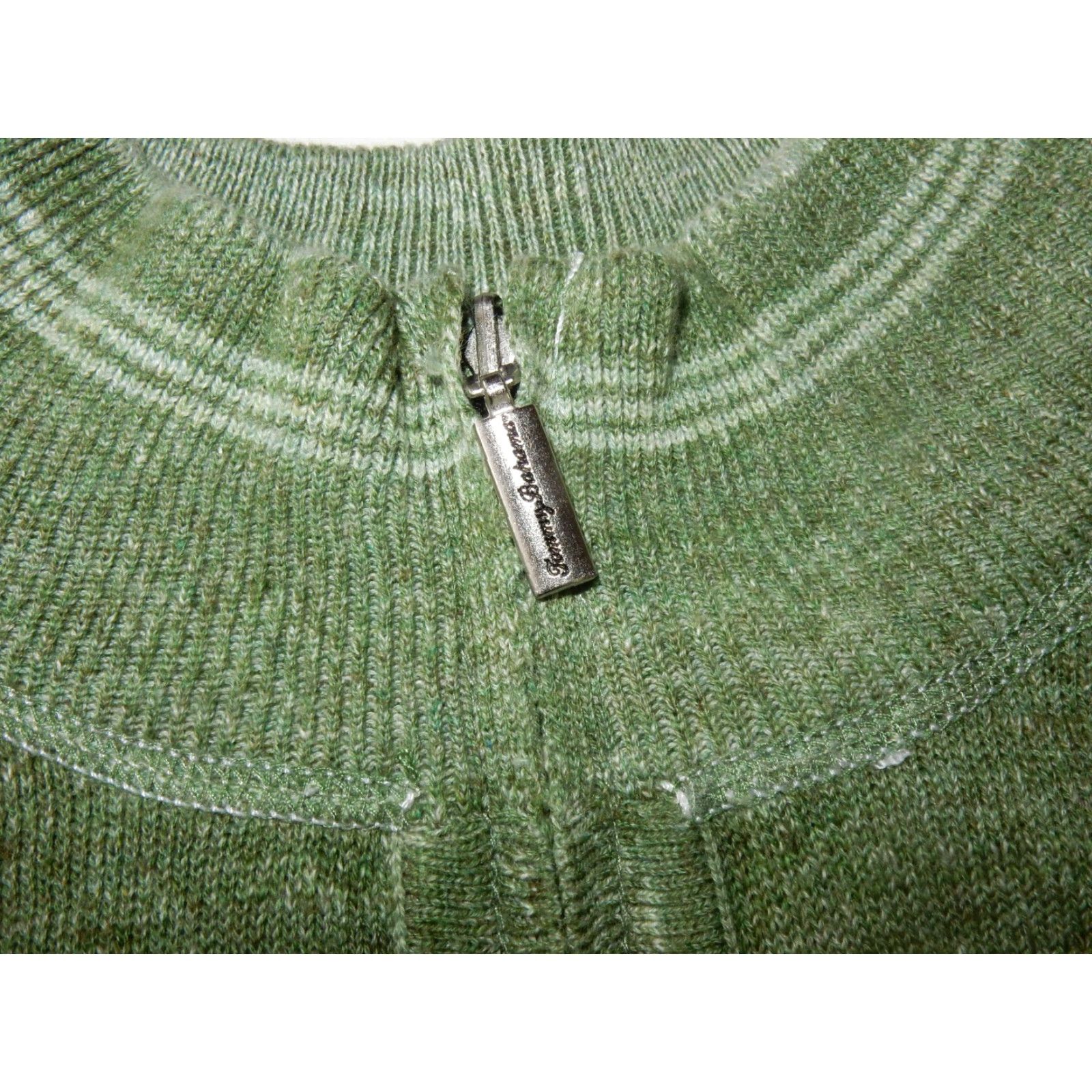 Tommy Bahama VINTAGE Tommy Bahama Men's Reversible Linen Blend Sweater Pullover 2XL Green Size US XXL / EU 58 / 5 - 6 Thumbnail