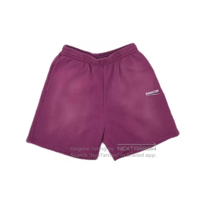 Balenciaga Balenciaga SS22 Logo Embroidered Casual Shorts. Size US 26 / EU 42 - 2 Thumbnail