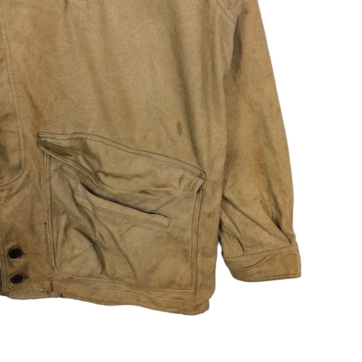 Japanese Brand VINTAGE CHORE WORK JACKET CARGO POCKET GUESS HONG KONG Size US XL / EU 56 / 4 - 4 Thumbnail