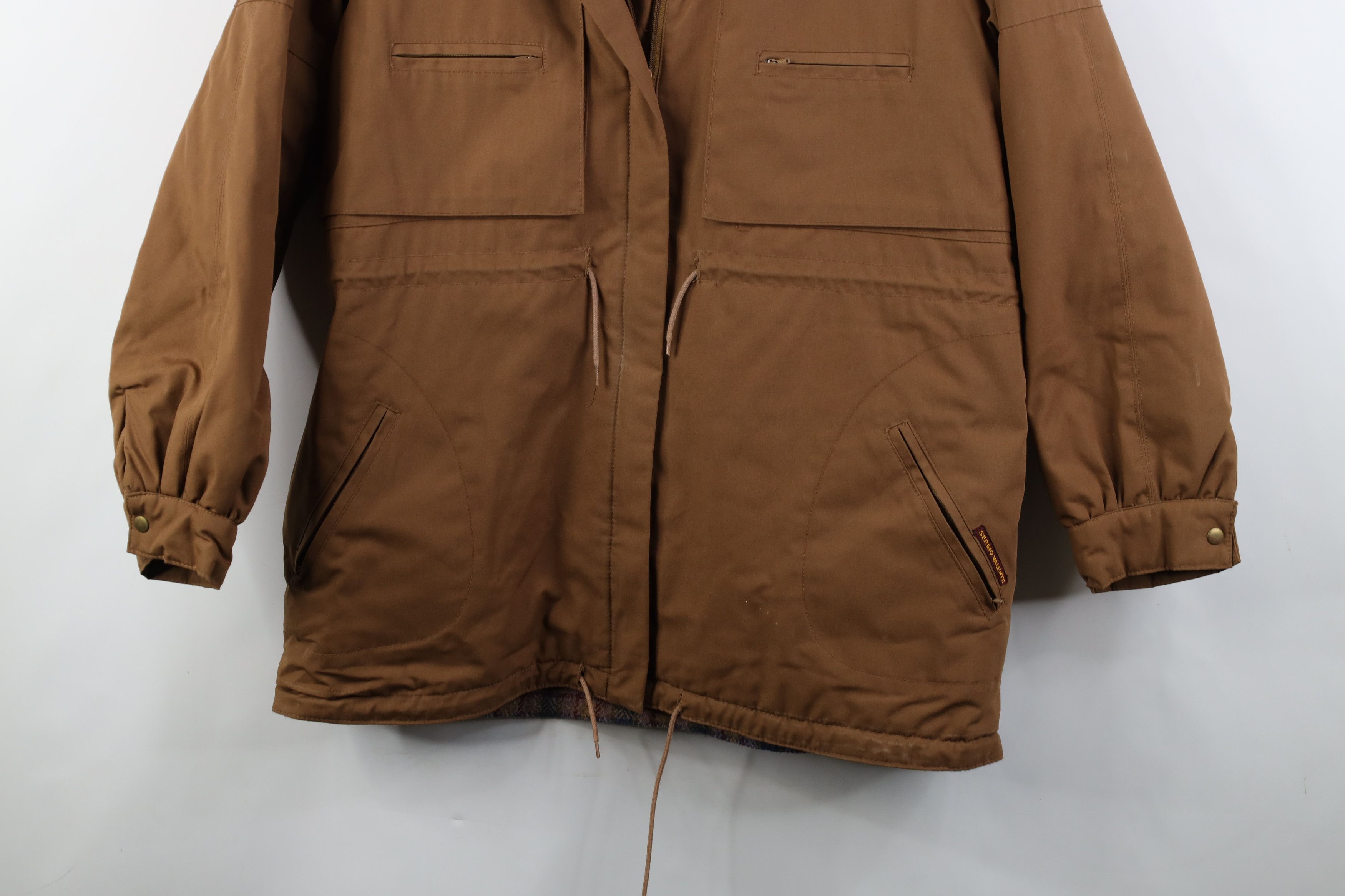 Vintage Vintage 70s 80s Streetwear Corduroy Collar Chore Jacket Size US M / EU 48-50 / 2 - 3 Thumbnail