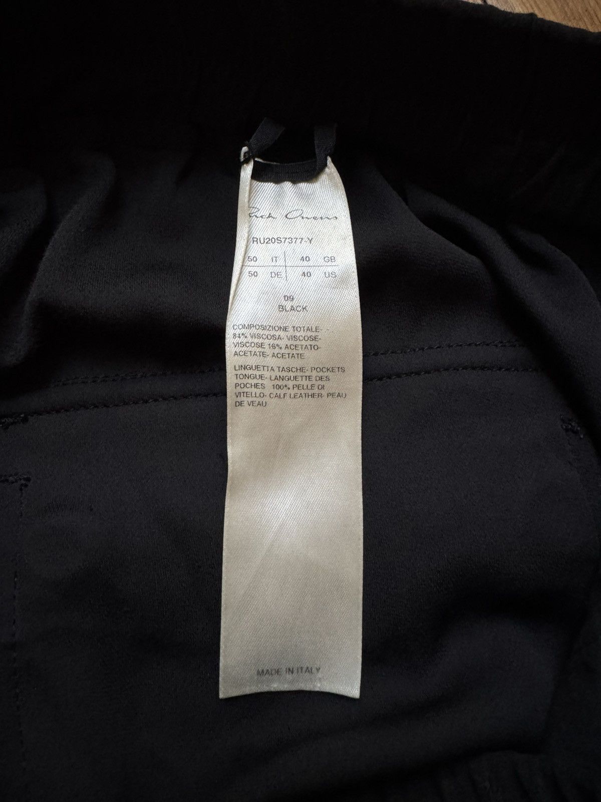 Rick Owens RICK OWENS Tecuatl S/S 20 Bauhaus Cargo Pants Size US 32 / EU 48 - 3 Thumbnail