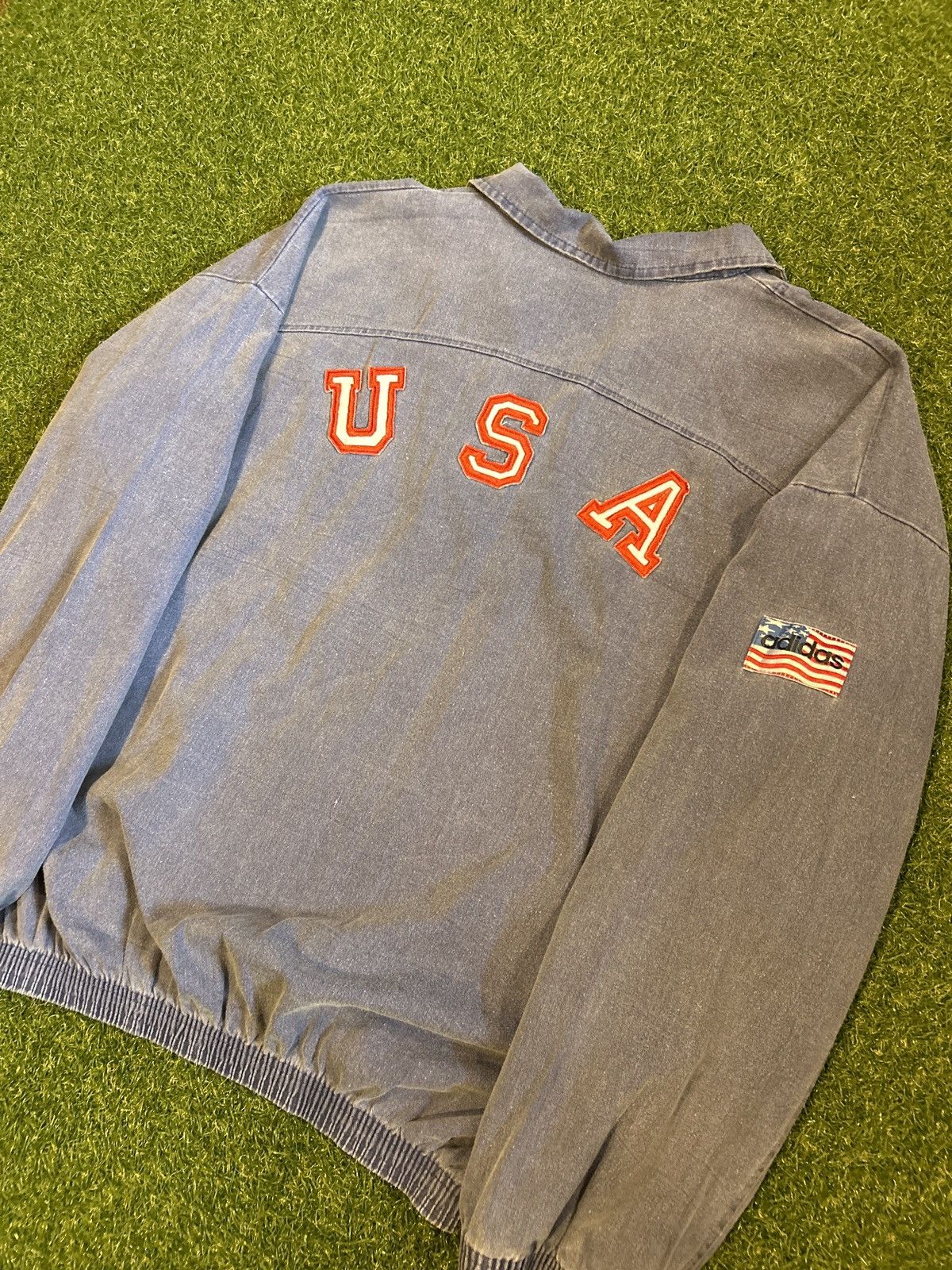 Adidas 92/94 Adidas USMNT Drill Top Size US XL / EU 56 / 4 - 4 Thumbnail