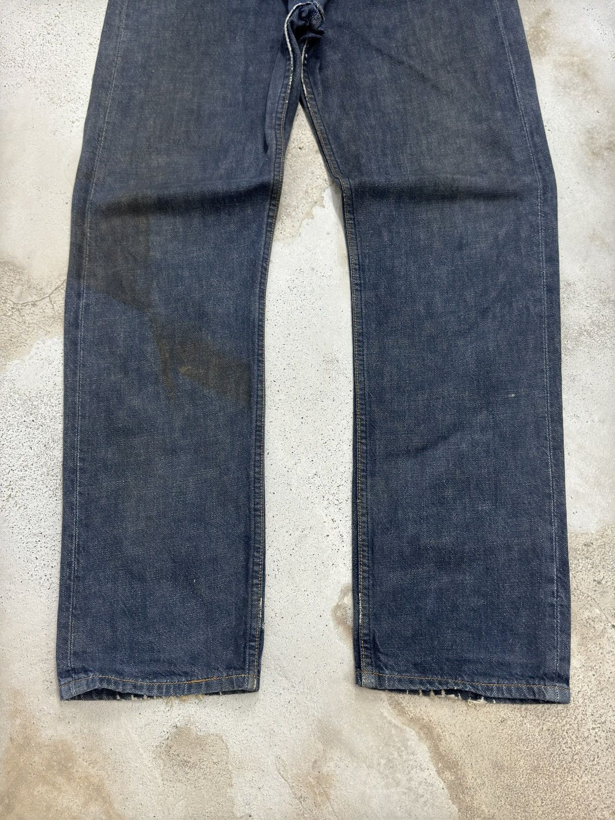 Levi's Vintage Levi’s 501 Rusty Mud Wash Distressed Jeans Size US 31 - 6 Thumbnail