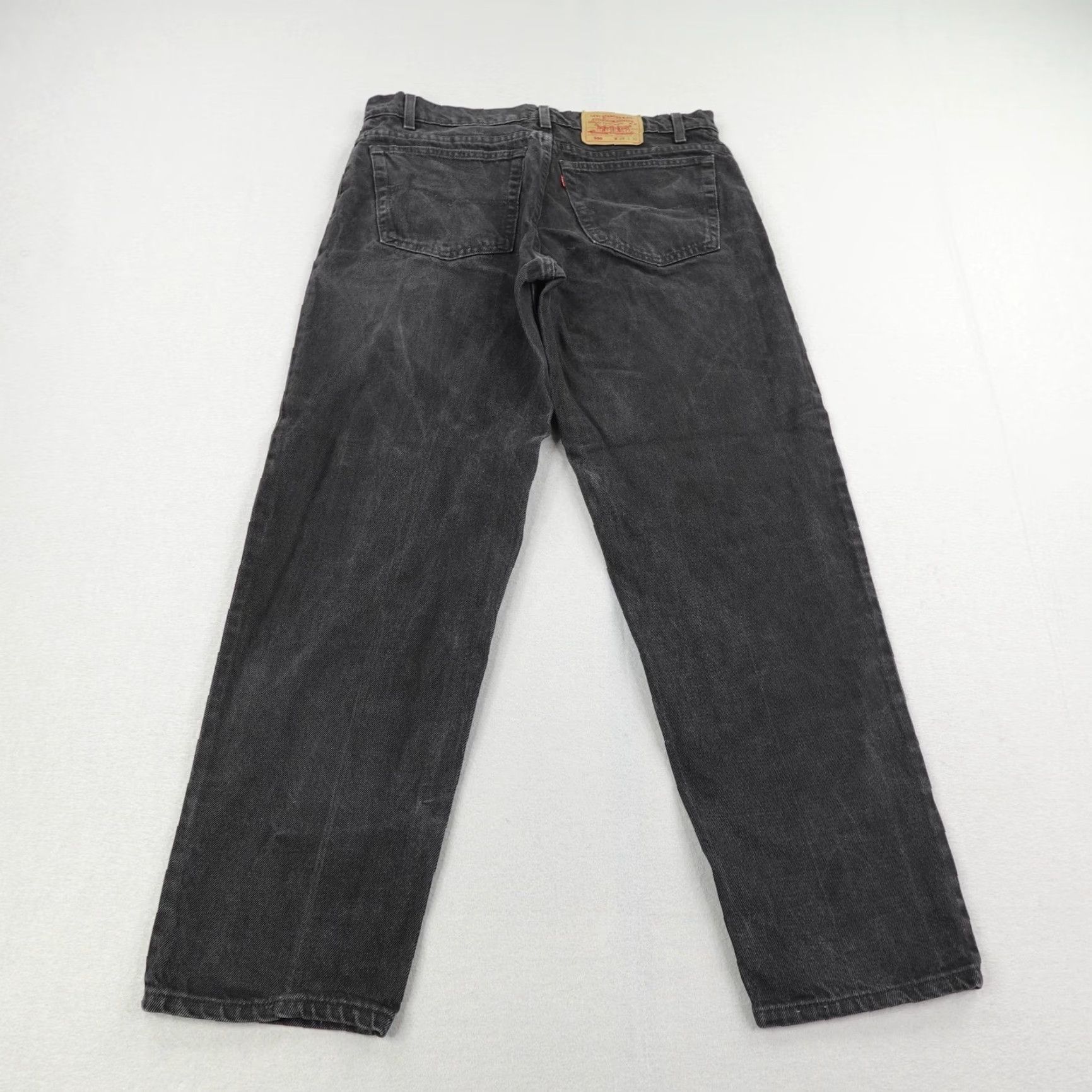 Levi's VINTAGE Levi's Jeans Mens 38x32 Tapered Fit Black Denim 90s Retro Relaxed Fit USA Size US 38 / EU 54 - 4 Thumbnail