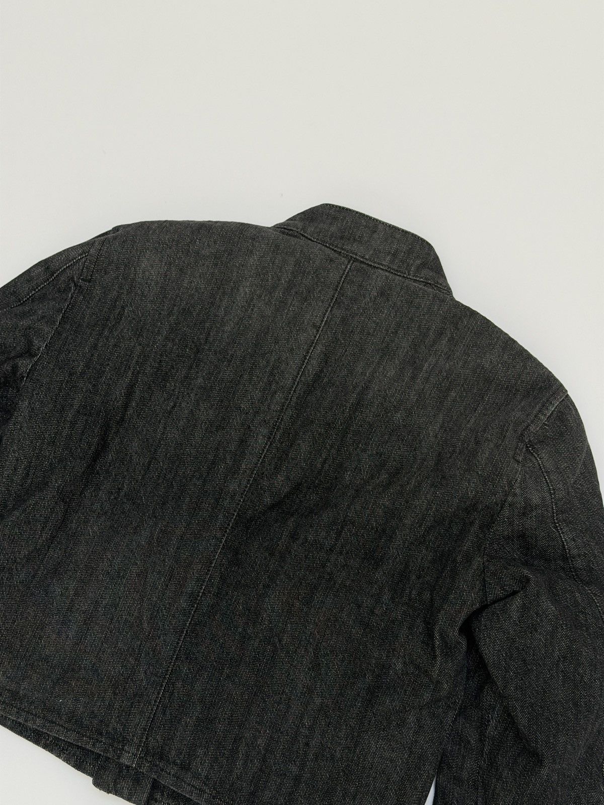 Balenciaga Balenciaga SS23 Mudshow Shrunk Racer Denim Jacket Size S / US 4 / IT 40 - 4 Thumbnail