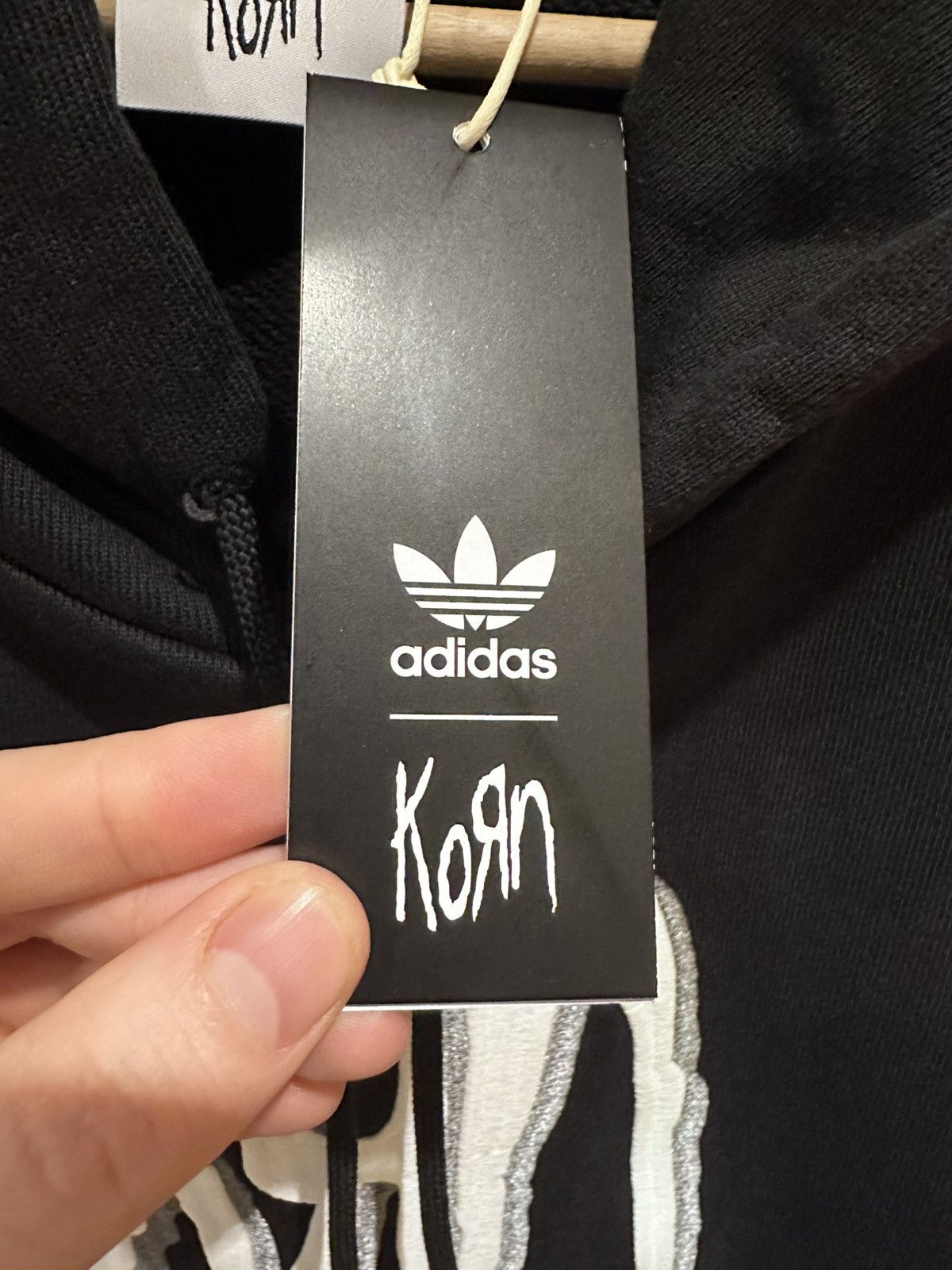 Adidas Korn x Adidas Hoodie Size US XL / EU 56 / 4 - 5 Thumbnail