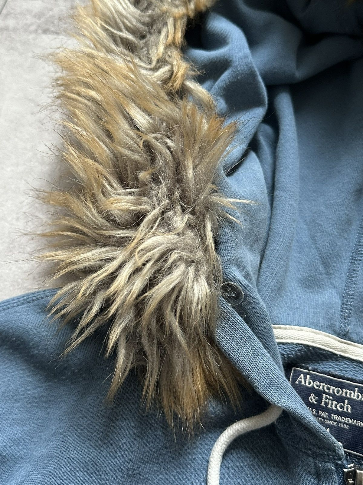 If Six Was Nine Vintage LGB If Six Was Nine Style Faux Fur Zip Hoodie Jacket Size US L / EU 52-54 / 3 - 8 Thumbnail