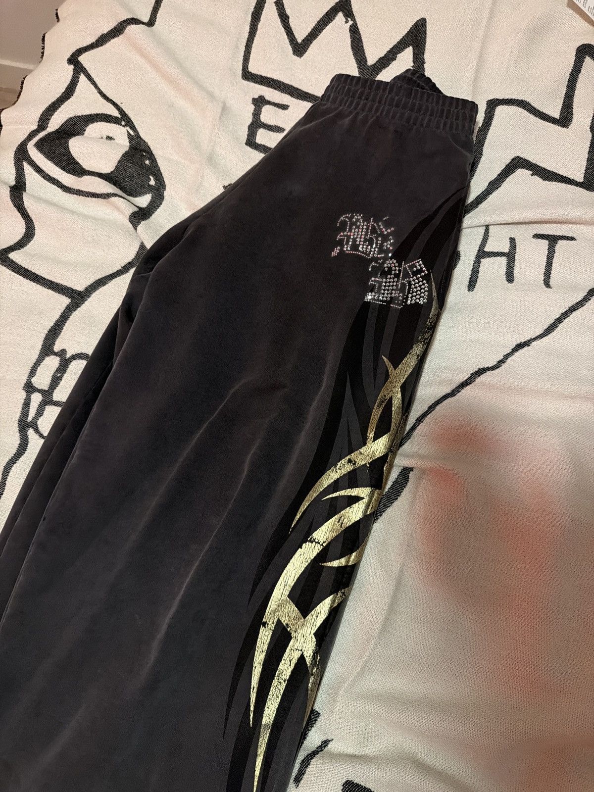 Balenciaga balenciaga rhinestone graffiti sweatpants Size US 32 / EU 48 - 4 Thumbnail