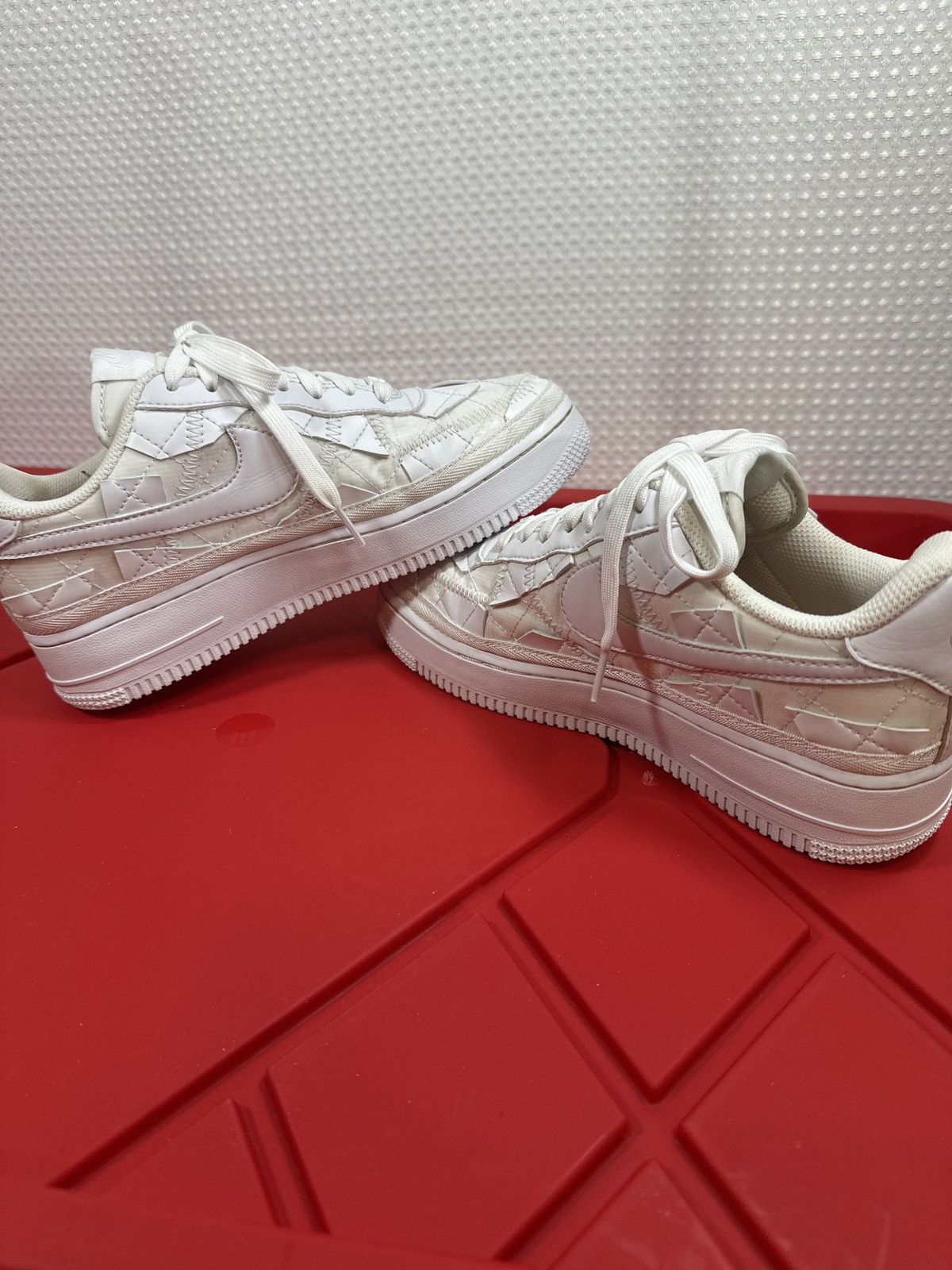 Nike Nike Air Force 1 Low SP Billie Eilish "Triple White" Size US 7.5 / IT 37.5 - 5 Thumbnail