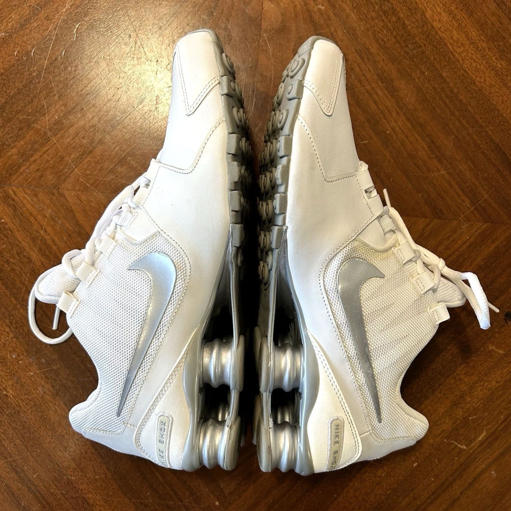 Nike Nike Shox Avenue White 833584-100 Sneaker Men 12 AS IS Good Condition 2016 Net Easy Size US 12 / EU 45 - 3 Thumbnail