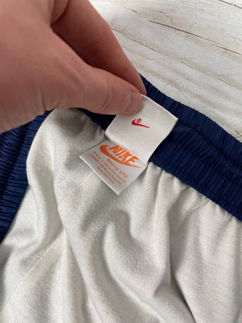 Nike Vintage Nike Nylon Track Pants 80s Swoosh Size US 36 / EU 52 - 6 Thumbnail