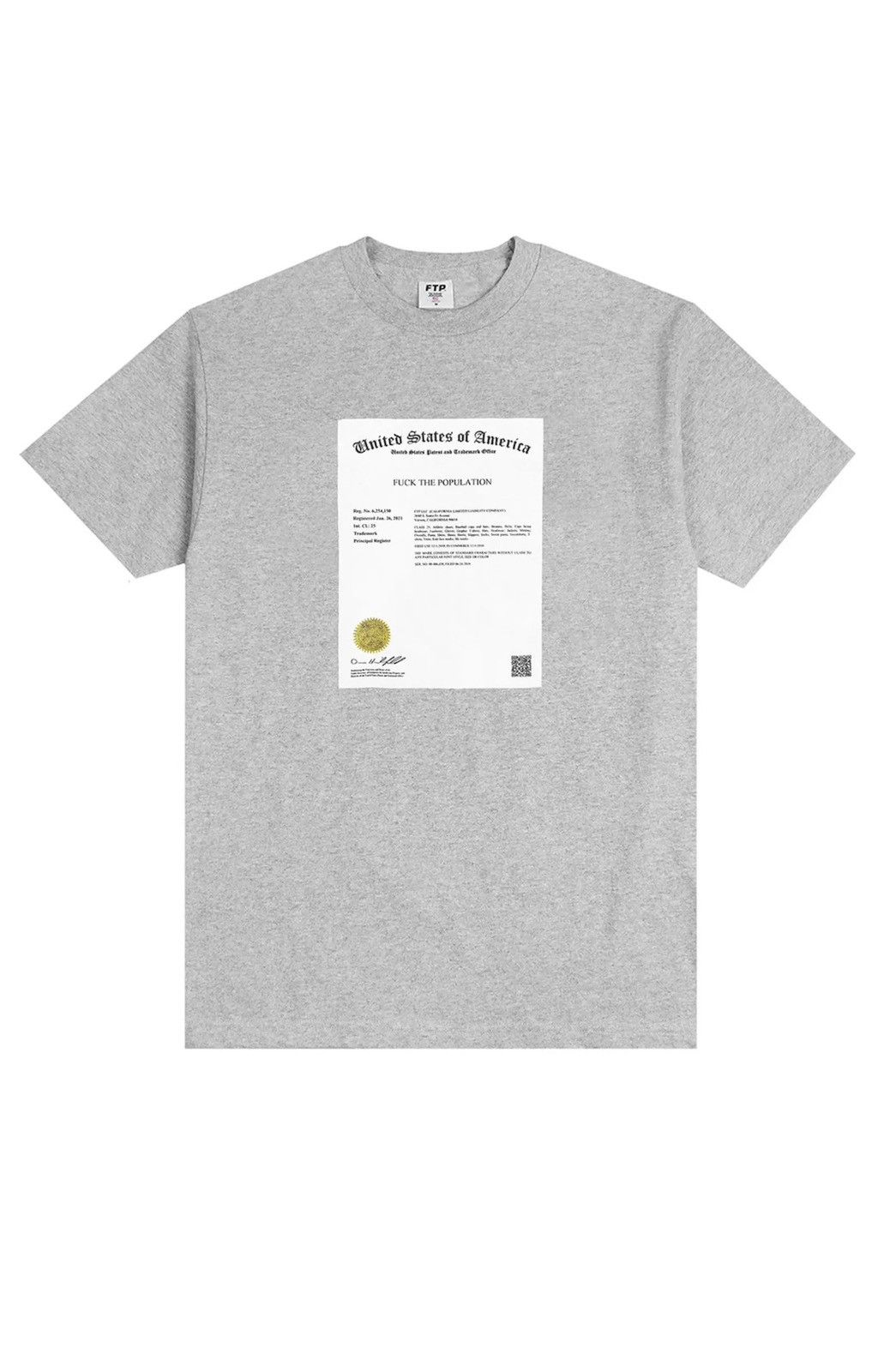 Fuck The Population Fuck The Population Trademark Tee Size US XL / EU 56 / 4 - 1 Thumbnail