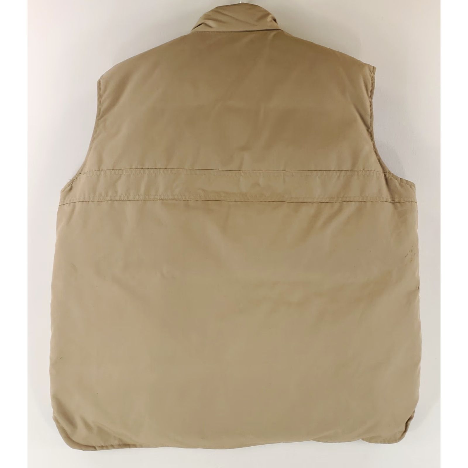 Sears VINTAGE Sears Fieldmaster Vest VTG 80s Down Puffer Brown Mens XL Tall XLT Large / Big & Tall Jacket? Size US XL / EU 56 / 4 - 7 Thumbnail