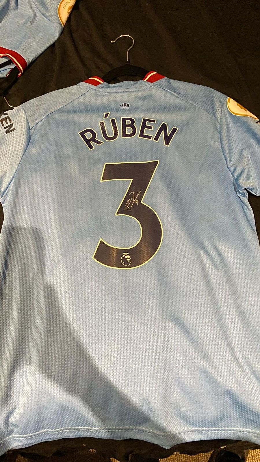 Puma Authentic Signed “Ruben Dias” Jersey 22/23 Size US M / EU 48-50 / 2 - 1 Thumbnail