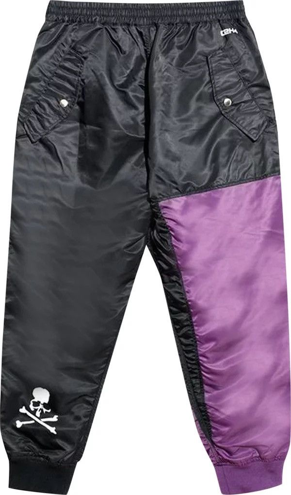 Alpha Industries Alpha industries x C2H4 x MMJ Nylon Patchwork Sweat Pants Size US 35 - 2 Thumbnail