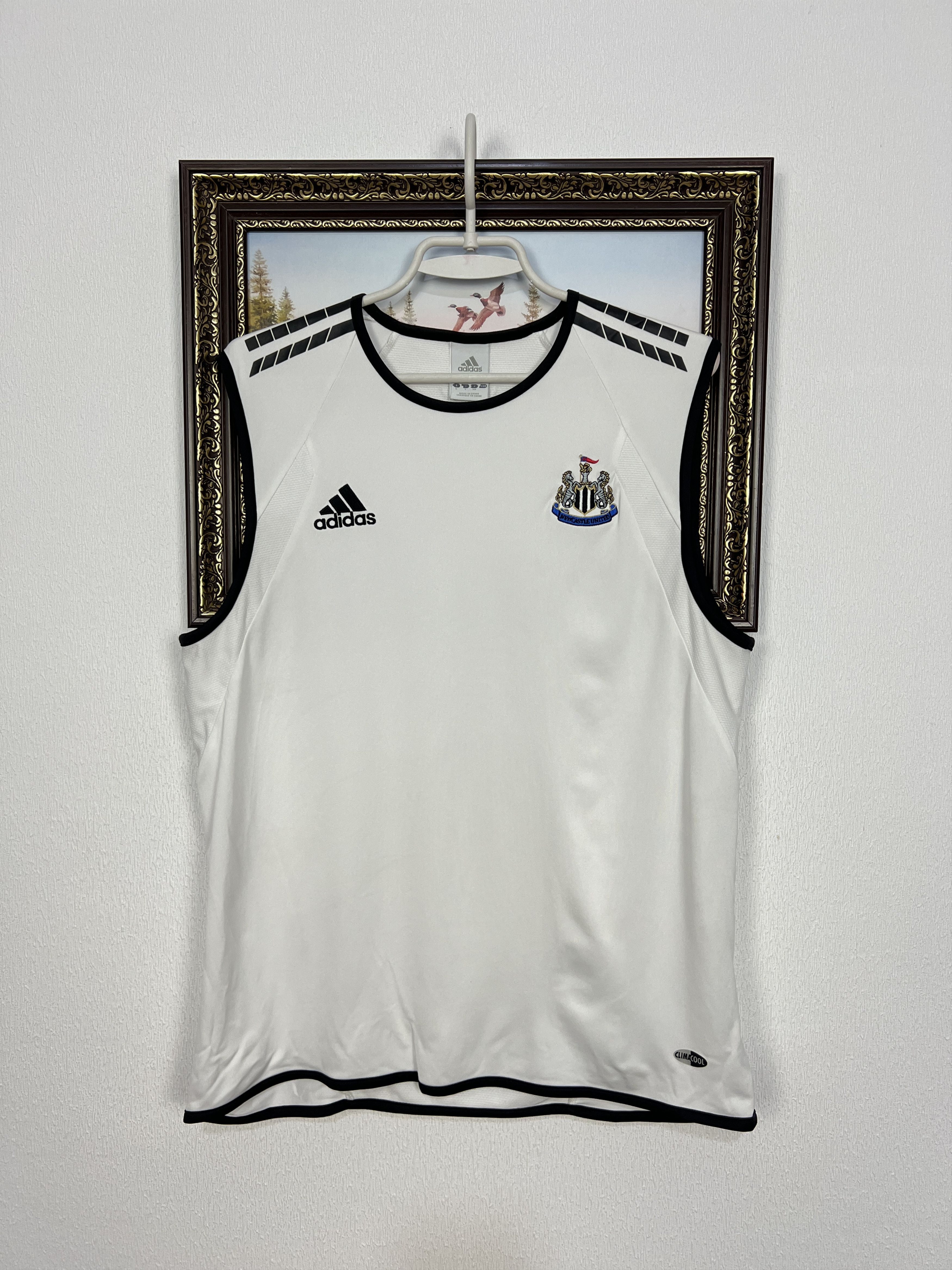 Adidas Vintage Adidas Newcastle United Football Train Vest Soccer Size US L / EU 52-54 / 3 - 1 Thumbnail