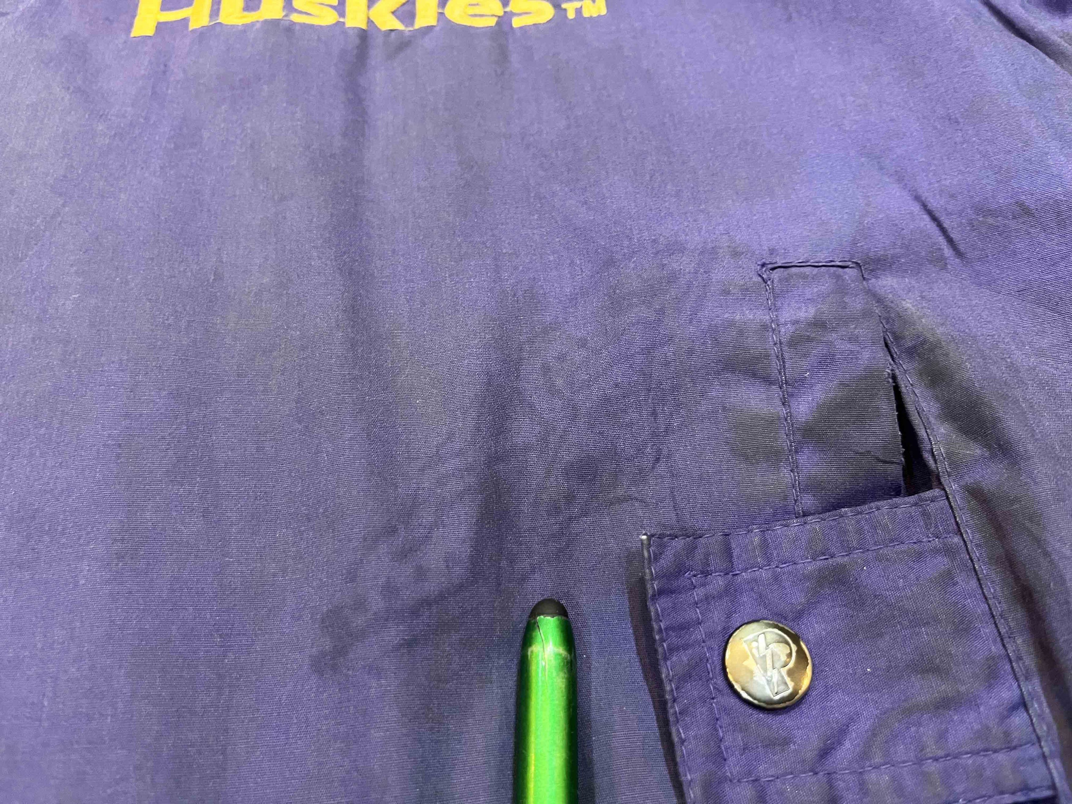 NCAA × Pro Player × Vintage Vintage Pro Player Washington UW Huskies Full Zip Jacket Size US M / EU 48-50 / 2 - 12 Thumbnail