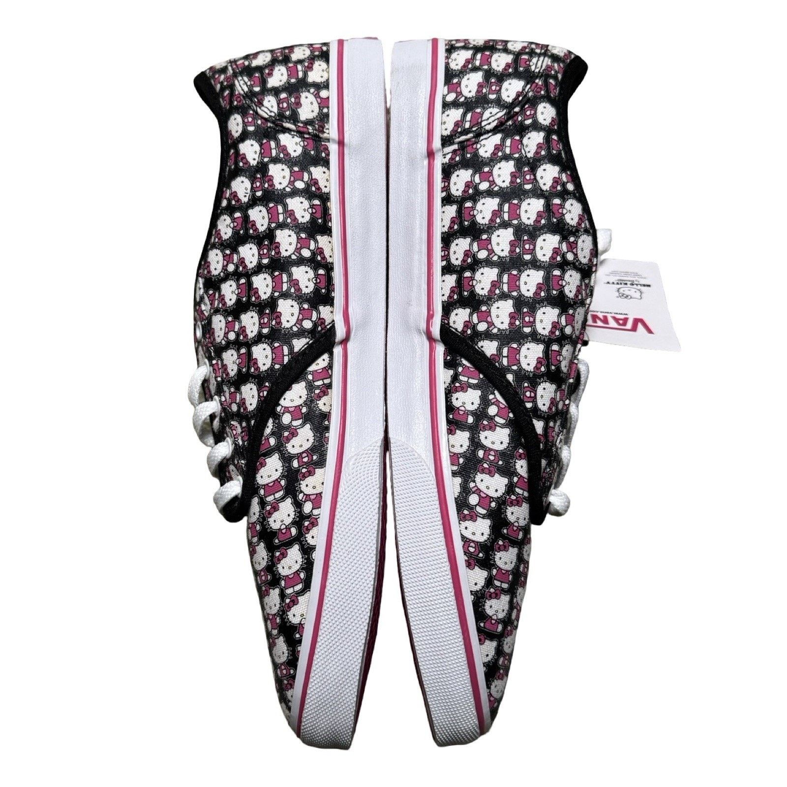 Vans VANS x HELLO KITTY ATWOOD LOW BlACK SHOES WOMEN 9 NEW in BOX Size US 9 / IT 39 - 5 Thumbnail