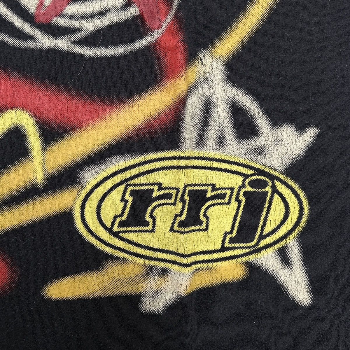 Vintage Vintage Rough Rider Jeans (RRJ) Graffiti Tee Size US S / EU 44-46 / 1 - 2 Thumbnail