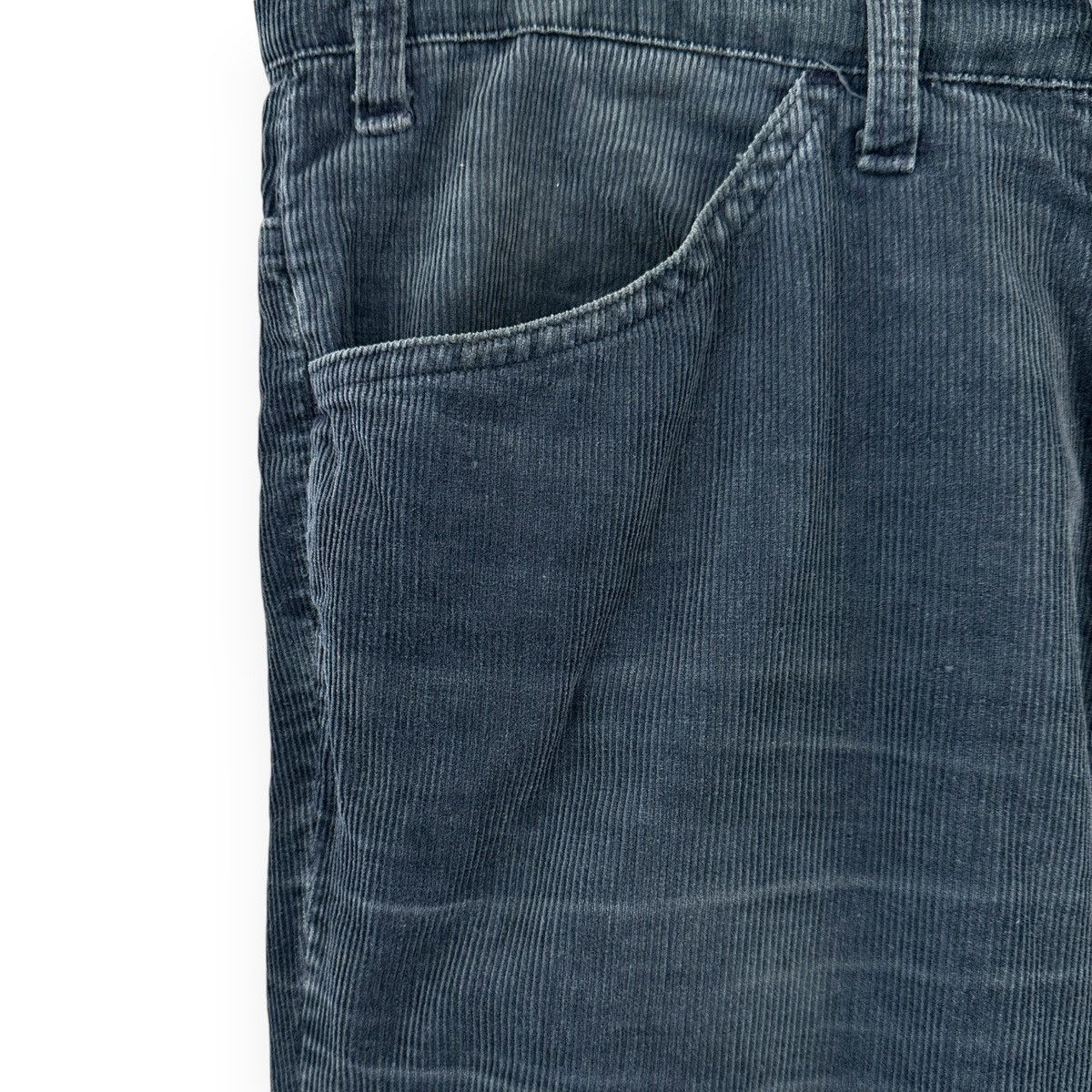 Levi's × Levi's Vintage Clothing Authentic 1970's Vintage Gray Blue Flare Leg Corduroy Pants Size US 32 / EU 48 - 3 Thumbnail