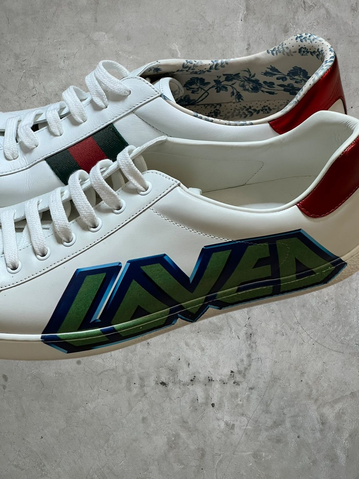 Gucci Gucci Mismatch Leather Sneakers Size US 12 / EU 45 - 6 Thumbnail
