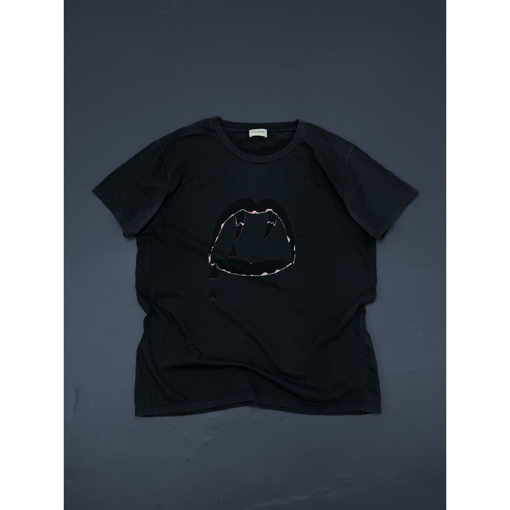 SAINT LAURENT Hedi期Vampire Tシャツ