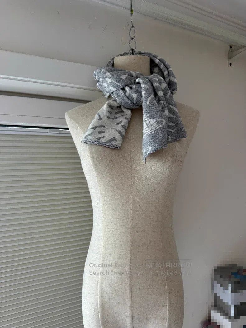 Vivienne Westwood Vivienne Westwood Vintage knit, scarf, neck scarf Size ONE SIZE - 4 Thumbnail