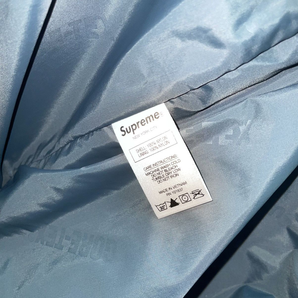 Goretex × Supreme Supreme Goretex Zip Up Jacket 3M Size US XL / EU 56 / 4 - 9 Thumbnail