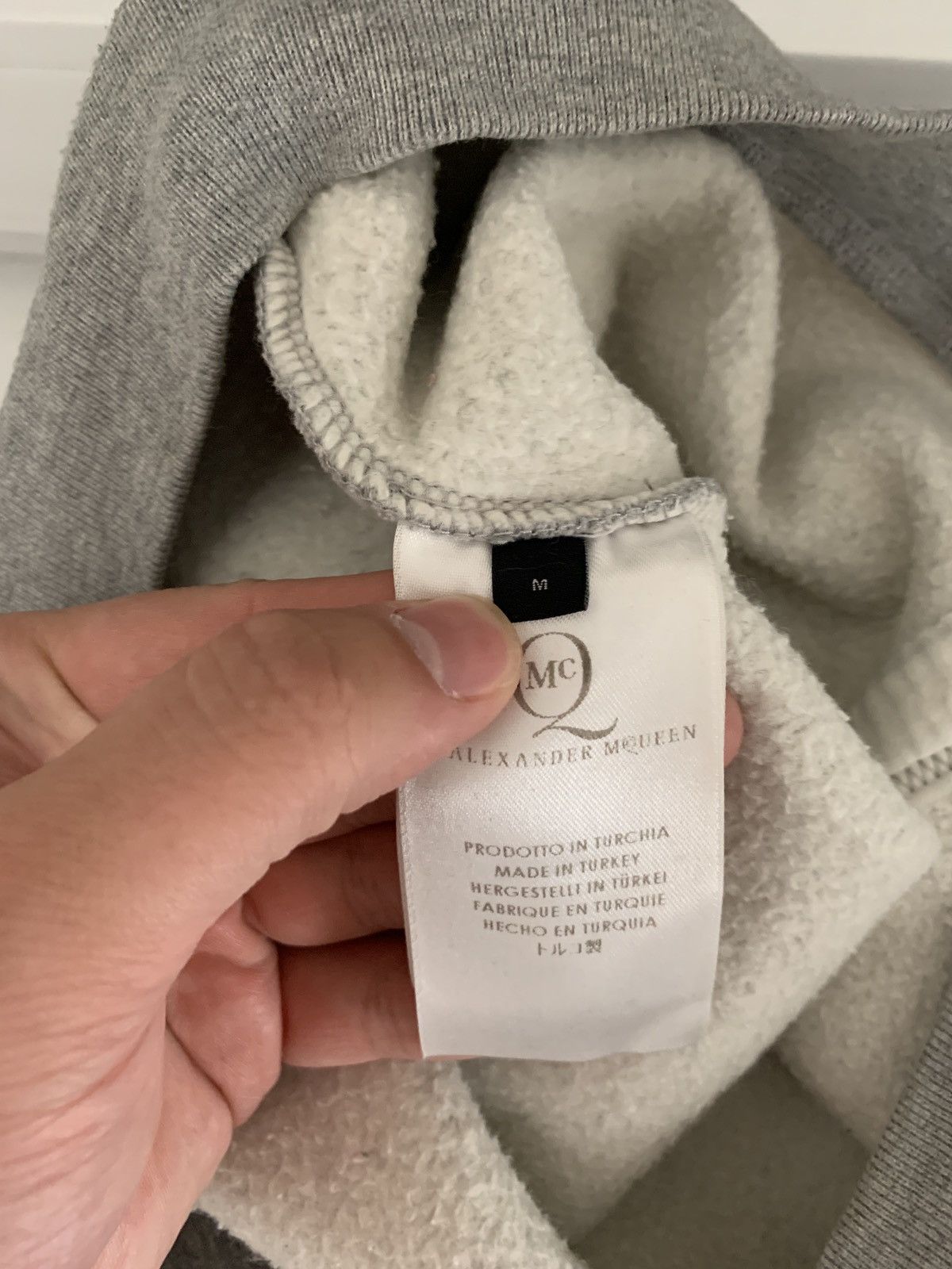 Alexander McQueen × MCQ Alexander McQueen Team Logo Sweatshirt Size M / US 6-8 / IT 42-44 - 7 Thumbnail