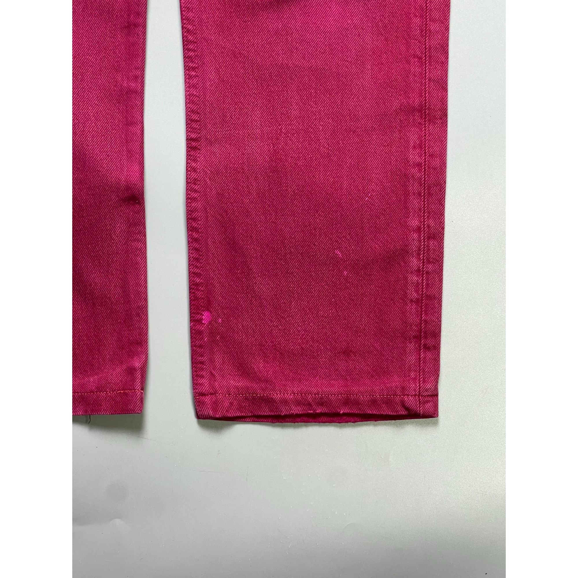 Levi's Vintage Clothing Vintage Levi’s 501 Rare Red Made in USA Denim Jeans (Y1057) Size 25" / US 0 / IT 36 - 3 Thumbnail