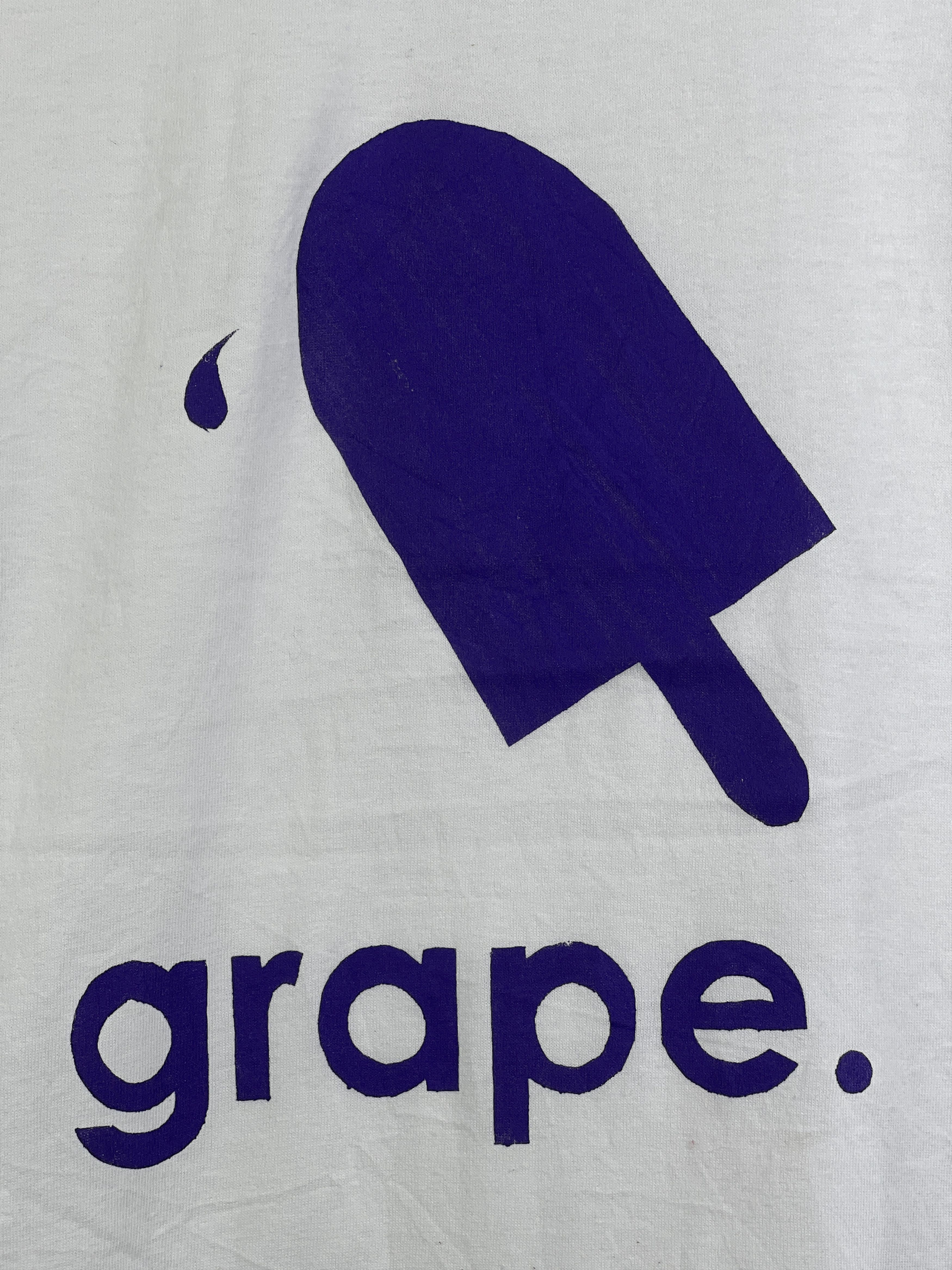 Vintage No.4751 Vintage Y2K Graphic Tee Grape. Ice Cream (M) Size US M / EU 48-50 / 2 - 2 Thumbnail